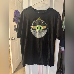 Old Navy Christmas Baby Yoda tee